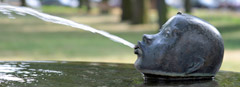 Kopf Brunnen