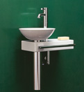 POM Waschbecken Gruen